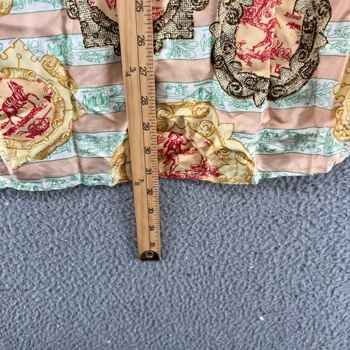 Ted Lapidus Shirt Mens Large Button Up Silk Casual Hawaiian Camp Short Sleeve - Picture 4 of 9