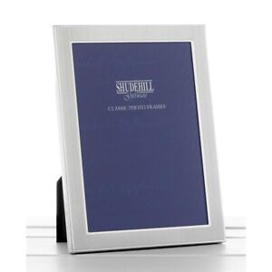 Plain Silver Frame 4 X 6 Shudehill Photo Picture Gift Novelty Homewares