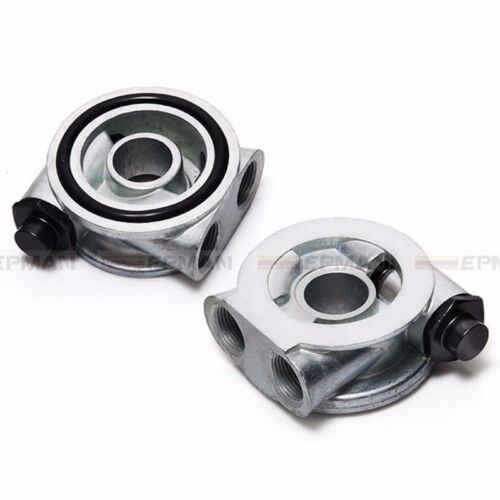 OIL COOLER FILTER SANDWICH PLATE THERMOSTAT ADAPTOR AN10 FITTINGS 3/4" 16-UNF - Bild 3 von 7