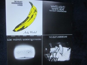 The Velvet Underground 1985 VU 12x12 Promo 2-Sided Cover Flat Poster Reed Cale
