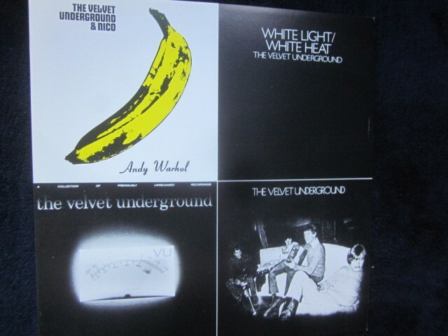 The Velvet Underground 1985 VU 12x12 Promo 2-Sided Cover Flat Poster Reed Cale