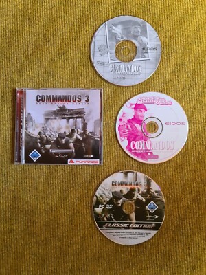 Commandos 1 & Add-On & 3 - Destination Berlin, PC