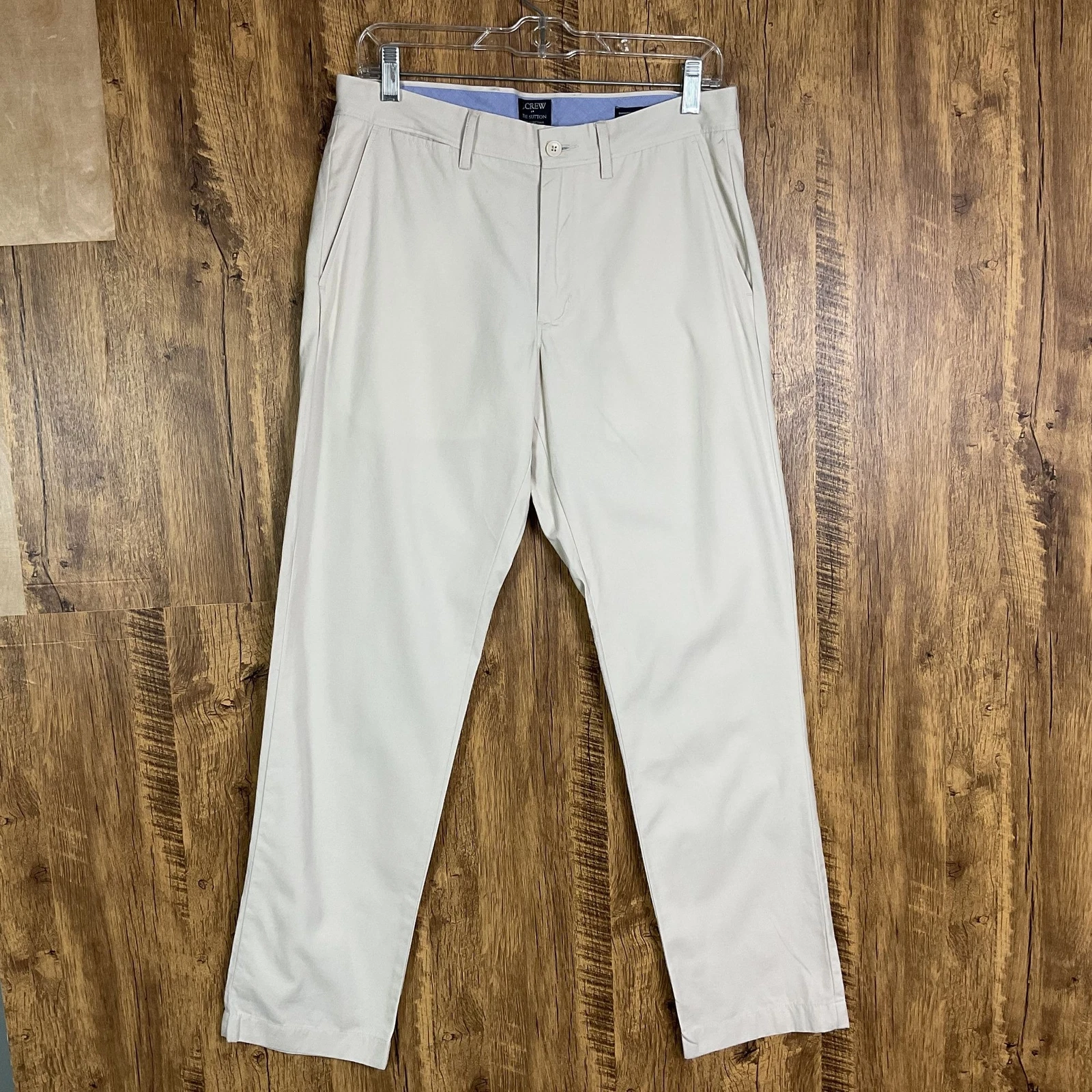 J. Crew Factory Mens The Sutton Slim Fit Lightweight Cotton Chino Pants, 30x30