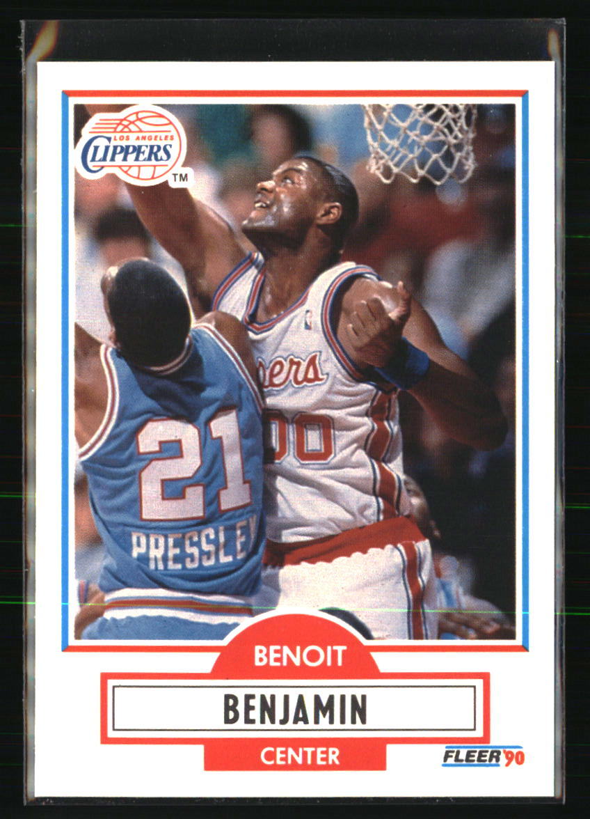 Benoit Benjamin 1990-91 Fleer #84 BASKETBALL Card | eBay