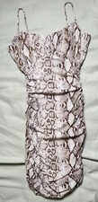 Windsor Dress Formal Animal Design Mini Dress Size Small