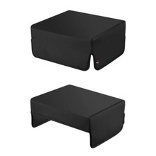 Black Dust Cover Universal for Record Player Vintage Vinyl Gramophone Speaker