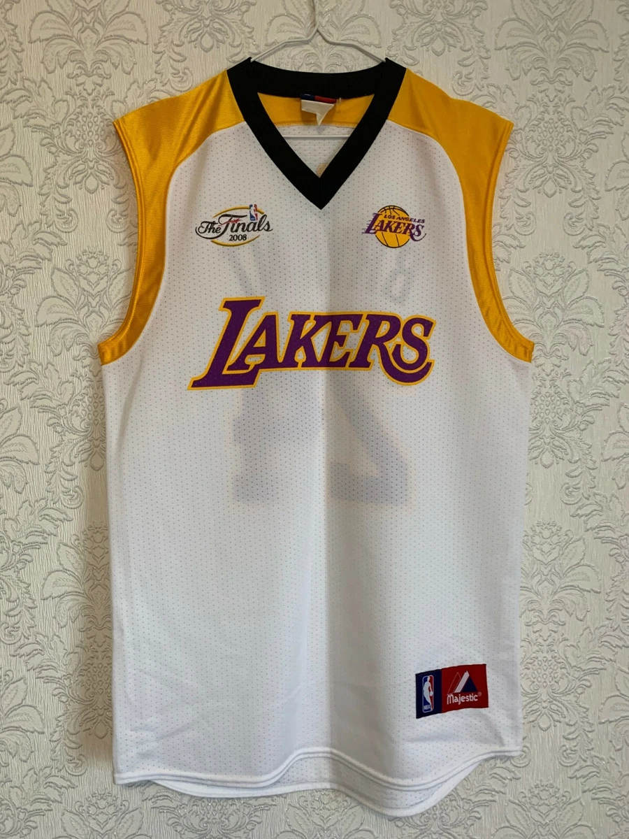 NBA Los Angeles Lakers Kobe Bryant 24 The Finals 08 Majestic