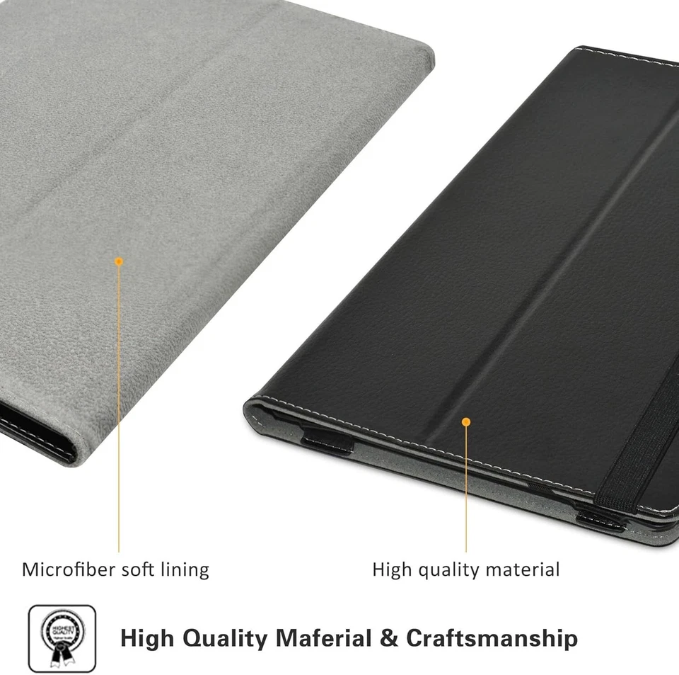 MAMA MOUTH 12.4" Xiaomi Book S Case Slim Folio Folding Stand PU Leather Cover - Image 3 of 4