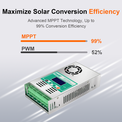 Powmr 60a Solar Ladegerät Controller Mppt Lcd 12v 24v 36v 48v 160v - Bild 5 von 11