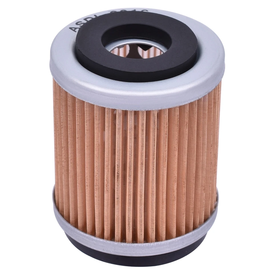 Paquete de 4 filtros de aceite para Yamaha Big Wheel 200 BW200 TT225 TTR230 TW200 Trailway 200 Foto 3 de 4