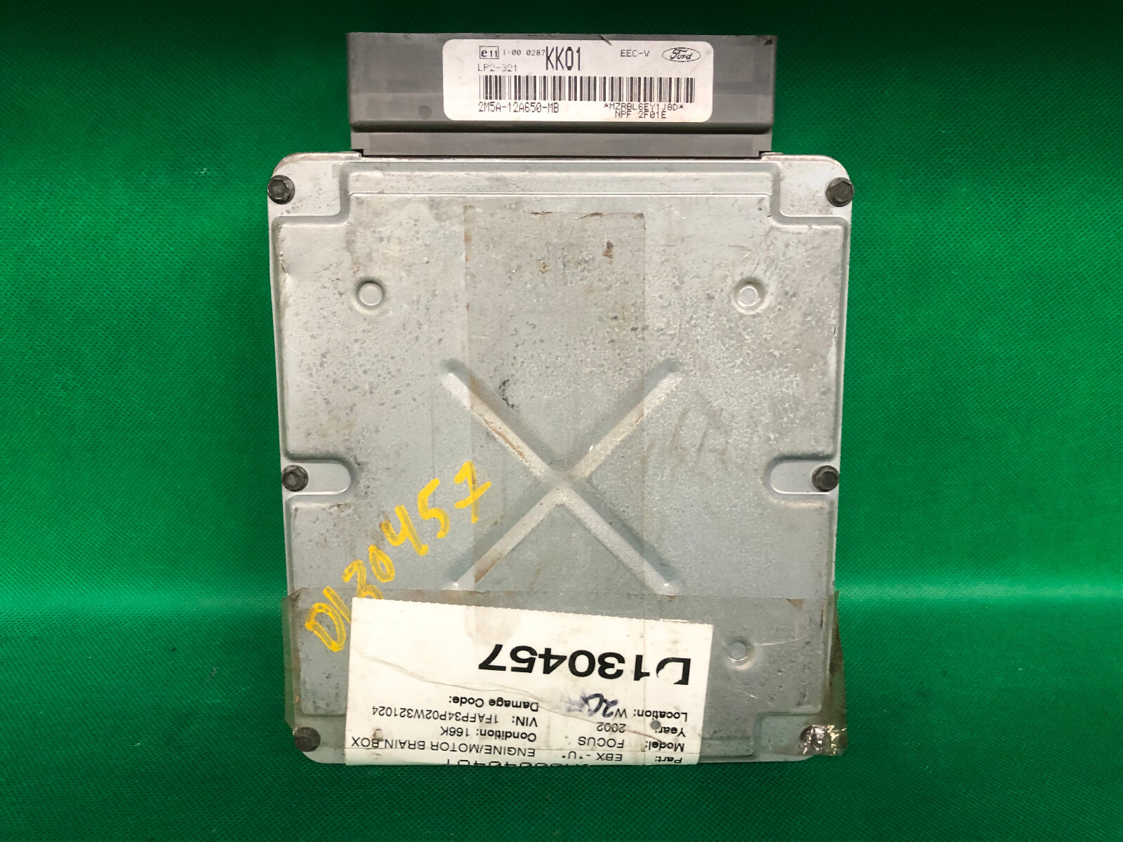 PROGRAMMED VIN & KEY 02 FORD FOCUS 2.0 ECU ECM MODULE 2M5A-12A650-MB ...