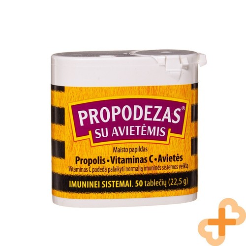 PROPODEZAS With Raspberries Vitamin C Immune System Support Health 50 Tablets - Picture 5 of 24