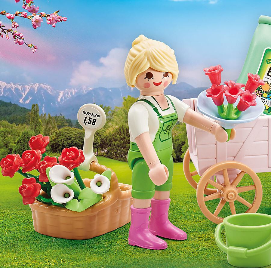 Playmobil 9861 Spring Seasons Set Gardener with Flowers