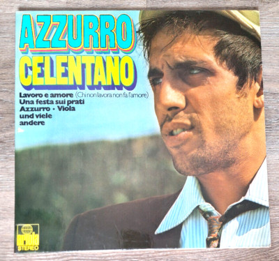 Adriano Celentano  - Azzurro 2 LPs - Platten mint NEU nie abgespielt worden