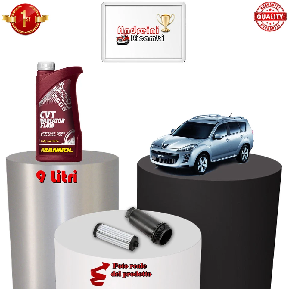 Set Filtre Transmission Automatique Et Huile Peugeot 4007 2.2 HDI 115KW 2015-> - Photo 2/3