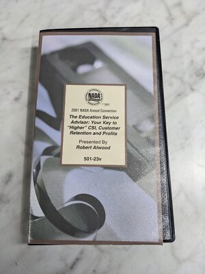 2001 NADA Annual Convention HIGHER CSI Customer Retention Profits 501-23v Atwood