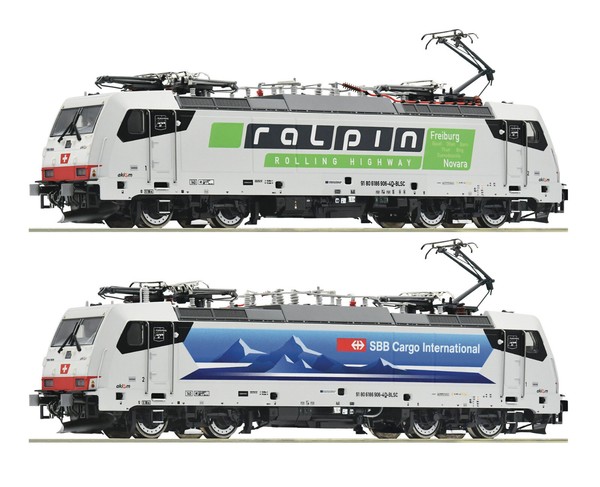 "Roco H0 70733 E-Lok Br 186 Ralpiercer Der Sbb / Ralpin \"Dcc + Sound\" - Neu + Ovp"-image
