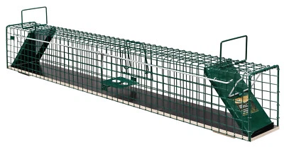 LOREK JAGDBEDARF 116cm - Marderfalle Lebendfalle Kaninchenfalle Tierfalle Drahtfalle Iltisfalle