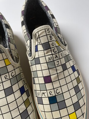 Vans Marc Jacobs Limited Edition Classic Slip-On Lx Crossword