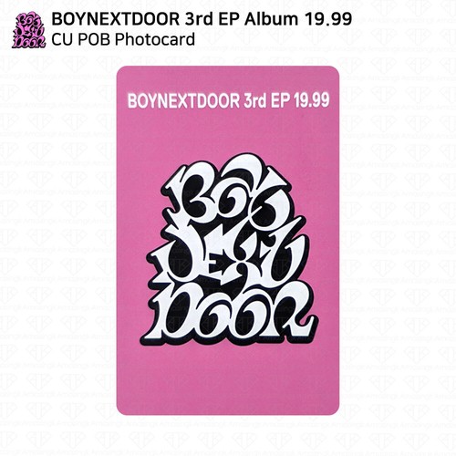 BOYNEXTDOOR 3rd EP Album 19.99 Oliveyoung Weverse Makestar KKT CU POB Photocard - Picture 47 of 79