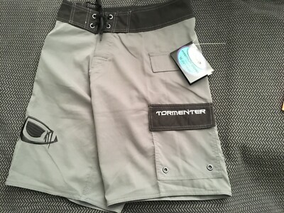 Pocket Board Shorts Sz 28 MSRP $40 Gray 