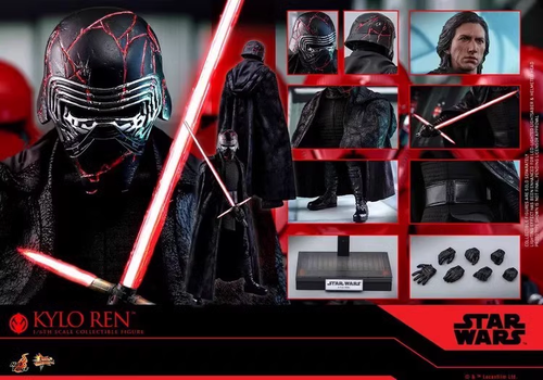 HT HotToys 1/6 MMS560 Star Wars Kylo Ren 3.0 Statue Collector's Toys Gift - 第 1/1 張圖片