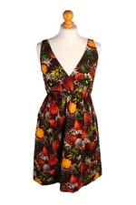 Ladies Vintage Rockabilly Swing Dresses Retro Floral Tea Party Skater - DR022
