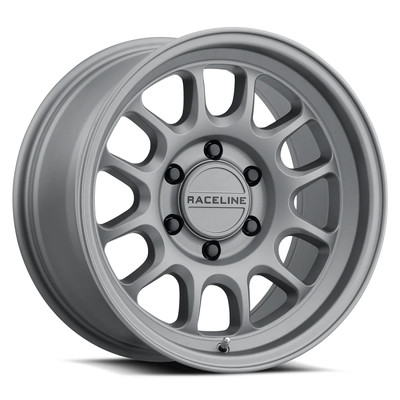 RACELINE 958T Rogue Rim 17X9 8X165.1 Offset -12 Titanium (Quantity of 1)