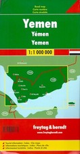 Map of Yeman, by Freytag & Berndt