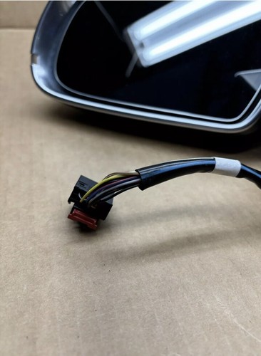 09-14 AUDI A5 S5 B8 8T COUPE LEFT HEATED MEMORY AUTODIM DOOR MIRROR ALUMINUM OEM - Picture 5 of 5