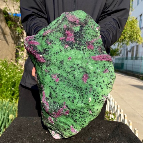 18.95LB Natural green Ruby zoisite (anylite) crystal Chakra Healing Energ - Picture 4 of 18