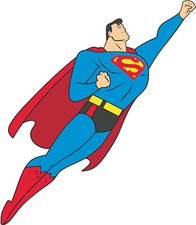 Superman Poster 24x36 inch rolled wall poster