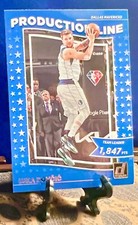 2022-23 Donruss Basketball Production Line Luka Doncic #9 Dallas Mavericks
