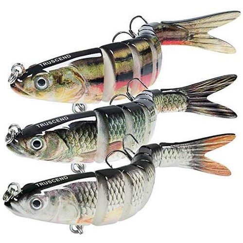 Fishing Lures for Freshwater and Saltwater, Lifelike Swimbait A1-5.4",0.9oz