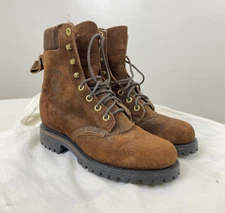 NEW 5.5 M SAMPLE RARE Women’s Chippewa Boots USA Made Suede Service Boot Ralph