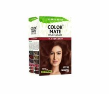10 x Color Mate Hair Color Burgundy 9.3 Herbal Base Hair color 15gm each 150gm 