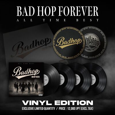 LP Record Bad Hop Forever (All Time Best) [Analog] Japanese