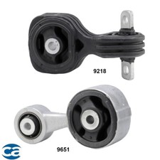 Rear Lower & Upper Torque Strut Mounts 2Pcs Set for Acura RDX 07-12 2.3L