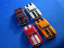 (4) Blems MoDEL MoToRING BODIES ONLY-T-Jet HO Scale Slot Car Aurora RRR #16