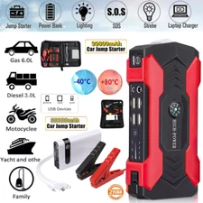 99800mAh Car Jump Starter Booster Jumper Box Power Bank Battery Charger Portable