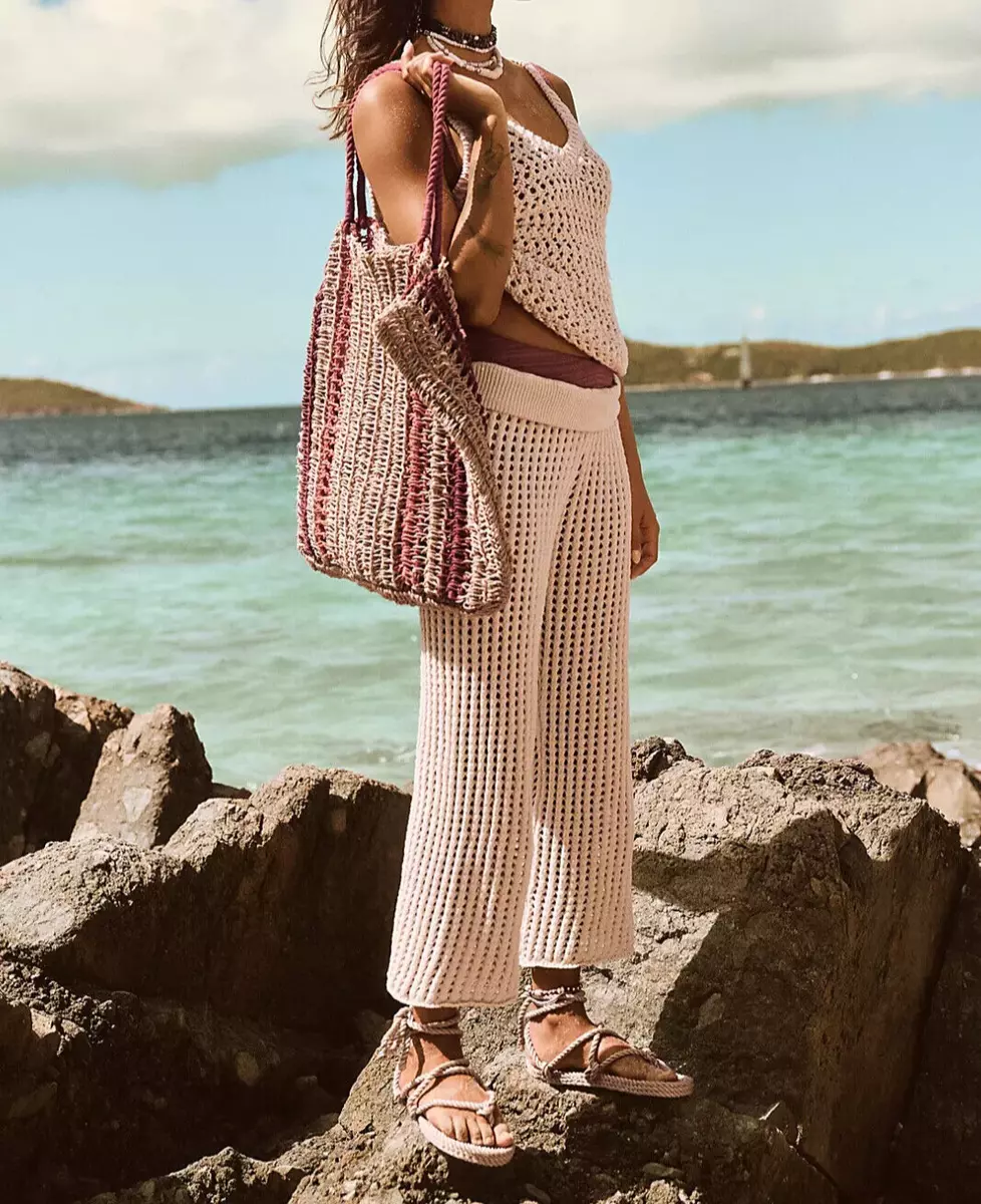 The beach online people jute bag