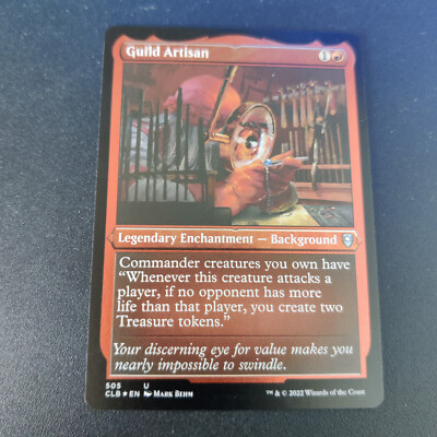 Gildehandwerker geätzt - MTG Commander Legenden: Baldur's Gate - CLB 503