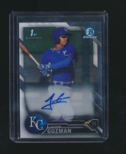 JEISON GUZMAN 2016 BOWMAN CHROME 1ST RC AUTO #BCAP-JG