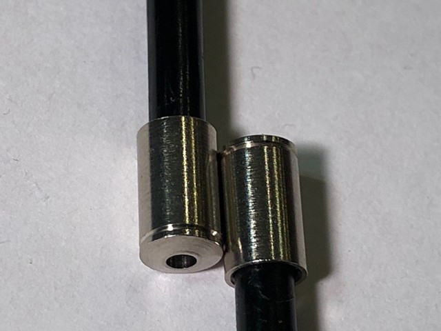 bicycle shifter cable ferrule