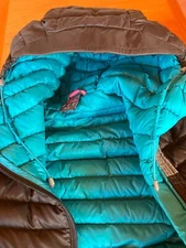 RAB Women's Medium Pertex Ripstop Microlight Alpine Jacket Black in EUC