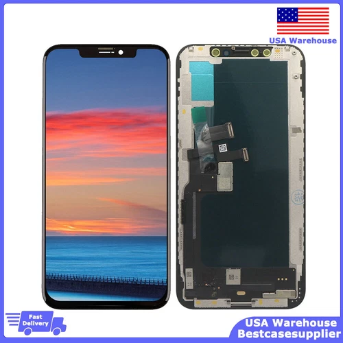 For iPhone XS A1920 A2097 A2098 A2100 LCD Display Glass Touch Screen Digitizer