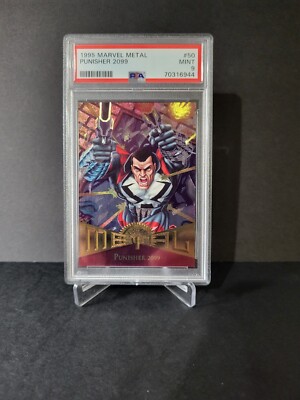 1995 Marvel Metal #50 Punisher 2099 PSA 9 Mint | eBay