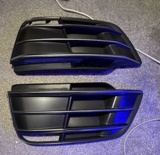 Genuine Audi Q5 FY SQ5 S Line Front Bumper Side Grille Covers 80A807245B 246B