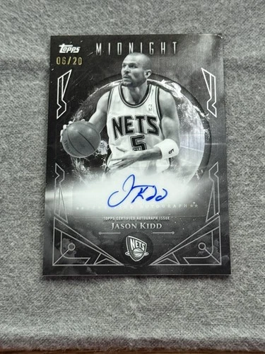 2025-26 Topps Midnight Jason Kidd Midnight Sun Signatures Equinox Auto /20 Nets