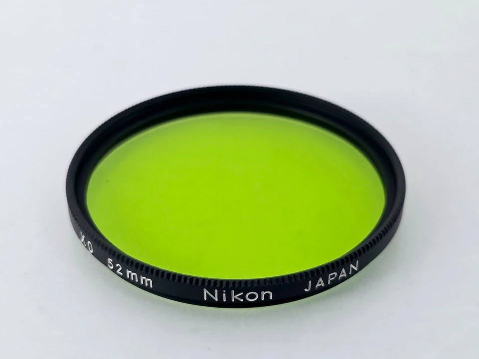 🌸[Near MINT] Nikon X0 52mm Lens Filter Light Green From Japan - Image 3 of 4